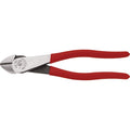 8 1/8 in High Leverage Diagonal Cutting Plier Standard Cut Oval Nose Uninsulated