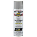 Rust Preventative Spray Paint, Light Machine Gray, Gloss, Solvent, 15 Oz