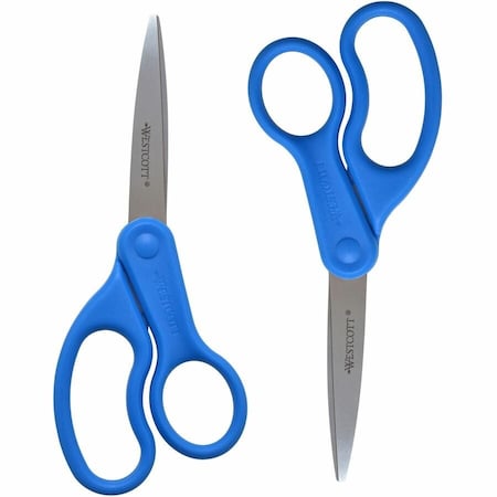 Scissors, 8" Straight Shears, 2PK