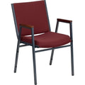 Fabric Stack Armchair, Burgundy