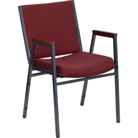 Fabric Stack Armchair, Burgundy