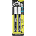 Chalk Dry Erase Marker, White, PK2