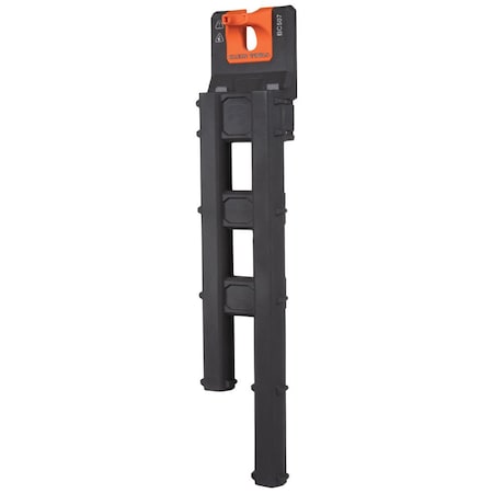 Auger Bit Storage, Gray/Orange, Plastic