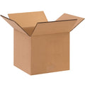 10 in x 10 in x 8 in Shipping Box, Kraft, Corrugate, Double Wall, 48 ECT