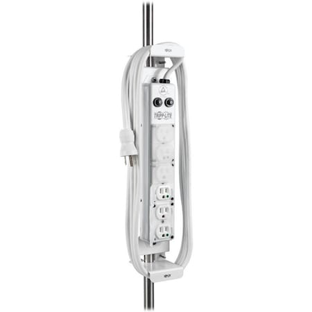 Medical Power Strip/Surge Protector Mounting Clamp Antimicrobial