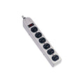 Outlet Strip, 6 Outlet(s) 15 ft., White