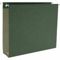 Hanging File Folder, Green, PK25