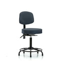 Med Ben Stool, Vin, Bk, RT, Tilt, Glds, Navy