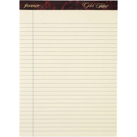 Writing Pad, Top, Gold