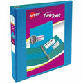 Two-Tone Durable View 3 Ring Binder,1.5