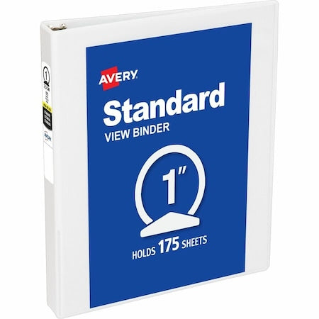 Mini Economy View 3 Ring Binders, 1", PK4