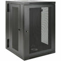 Wallmount Rack, 18U, Hinged, UPS depth