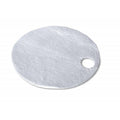 Sorbent Pad, 9.9 gal, 22 in Dia., Oil, White, Renewable Natural Fibers