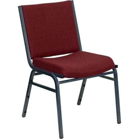 Fabric Stack Chair, Burgundy