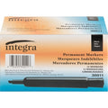Black Permanent Marker, 12 PK