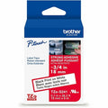 Label/Ribbon Cartridge, White, Gloss, 3/4 in W