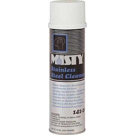 Cleaner, 15 oz, Aerosol Spray Can, PK12