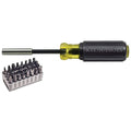 Single Ended Bit 7 1/2 in, Drive Size: 1/4 in , Num. of pieces:33