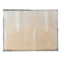 31 1/4 in x 23 1/4 in x 23 1/2 in Shipping Crate, Brown, Steel, Plywood