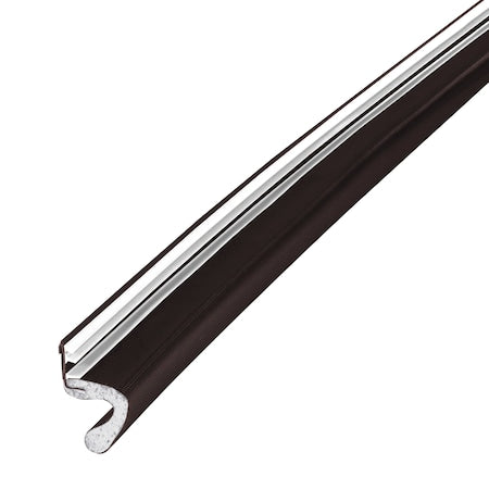 Door Frame Weatherstip, Brown, 7 Ft L