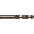 Screw Machine Drill Bit, #19 Size, 135 Degrees Point Angle, Cobalt Steel, Straw/Bronze Finish