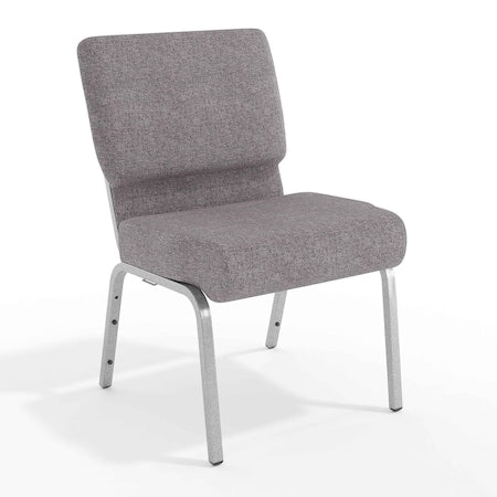 Gray Fabric Church Chair, PK4