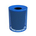 Outdoor Receptacle,32 Gal,Blue