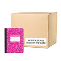 Case of Red Marble Composition Notebooks, Grade 3 Skip Line Ruled, 80 sht, 9.75"x7.75", PK48