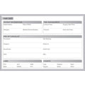 Time Out Board, Steel, 18 1/2 in, 24 1/2 in, Aluminum Frame, White/Gray, Matte