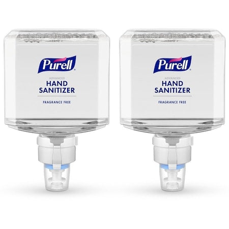Hand Sanitizer, ES8 Series, Foam, Cartridge, 1, 200 mL, Requires Dispenser, 2 PK