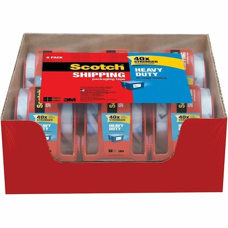 Packaging Tape, 1.88 x 800 in., PK6