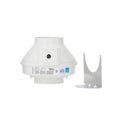 Plastic 12"D, 9"H, 11.5"W Inline Duct Fan
