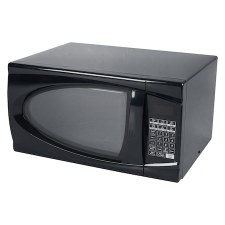 Microwave Oven, Black, 35 lb.