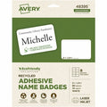 EcoFriendly Recycled Name Tags,PK80