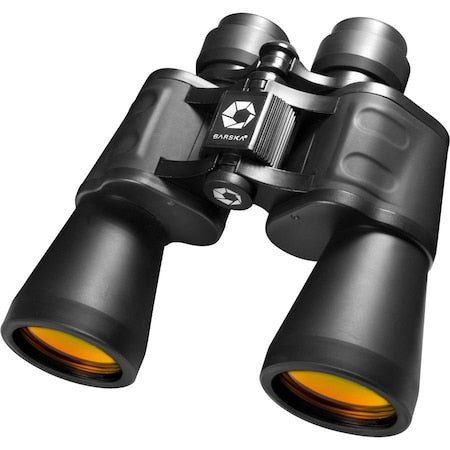Standard Binoculars, 10x Magnification, Porro Prism, 367 ft at 1000 yd Field of View