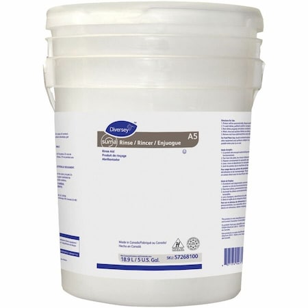 Dishwashing Detergent, 5 gal., Blue