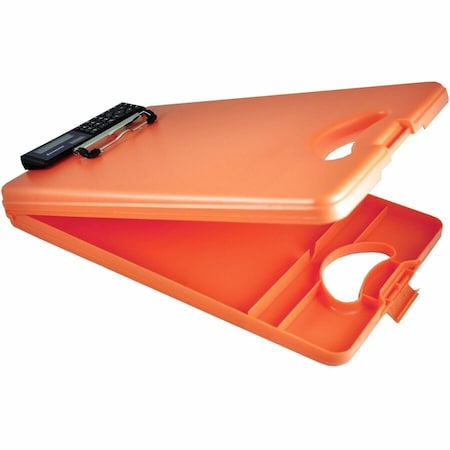 8-1/2" x 11" Portable Storage Clipboard 1", Orange