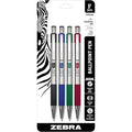 F-301 Retractable Ballpoint 0.7mm Assorted 4pk