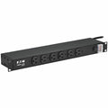 Power Strip, Surge, Rack Mounted, 5-15R, 5-15P, 15 ft., Black