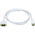 CPU Cord, Display to DVI-D Sgl Male, 6ft