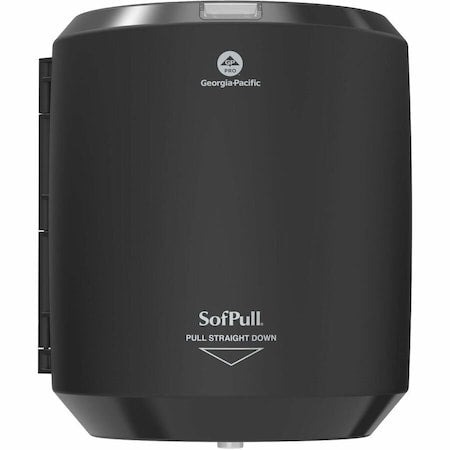 Paper Towel Dispenser, Plastic, Black