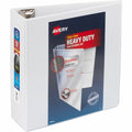 Heavy-Duty View 3 Ring Binder, 4" One To