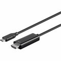 USB Type C to HDMI 3.1 Cable - 5Gbps_ 4K at 30Hz_ Black_ 3ft