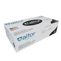 Disposable Gloves, 6 mil Palm, Nitrile, Powder-Free, 11 in L, 50 PK, Black, S