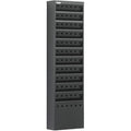 Literature Rack, 36 1/4" H, Black