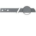 PowerHacksawBlade, L:15.75", W:1", TPI:16