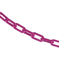 1.5"" x 300' Magenta Plastic Safety Chain