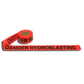 Barricade Tape, 2.0 Mil, Red, PK12