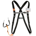 Black Barcode Scanner Harness Lanyard with Padding, S