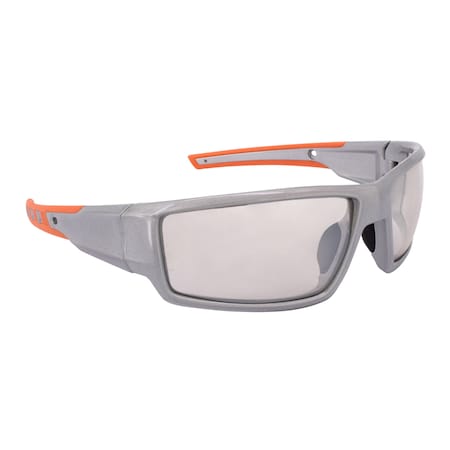 Cumulus, Safety Glasses, Silver Frame, Full-Frame